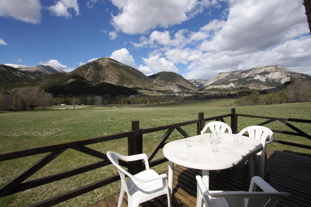 Camping Du Villard Thorame-Basse Экстерьер фото